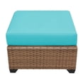 thumbnail image 1 of TKC Laguna Patio Wicker Ottoman in Aruba, 1 of 2