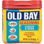 OLD BAY Lemon & Herb Seasoning, 2.37 oz Mixed Spices & Seasonings