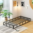 thumbnail image 2 of Maenizi Twin Xl Box Spring 9 Inch, Heavy Duty Metal Box Spring Bed Base with Fabric Cover, Mattress Foundation, Easy Assembly, Noise Free, Black, 2 of 6