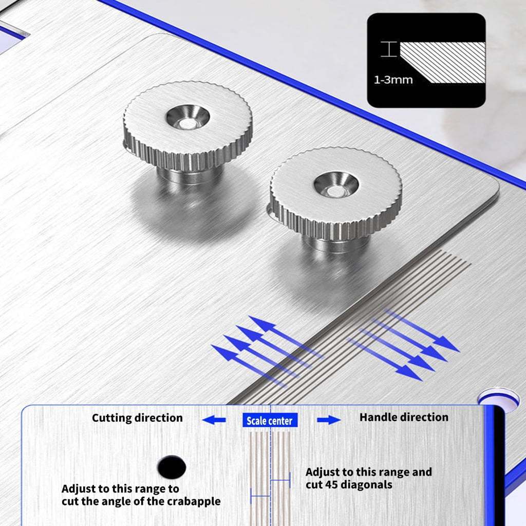 BQBQERT Angles Grinder Stand for 45°Chamfer Cutting 45 Degree Chamfering Tool Angles Grinder Stand for Cutting Ceramic