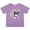 Kuromi Violet, variant on Big Girls' Short Sleeve T-Shirt Pochacco Pink