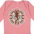 thumbnail image 4 of Inktastic Southwestern Native Pattern Lizard Boys or Girls Long Sleeve Baby Bodysuit, 4 of 5