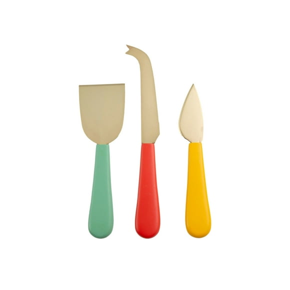 Thirstystone Tricolor Cheese Knives Set3 Multi