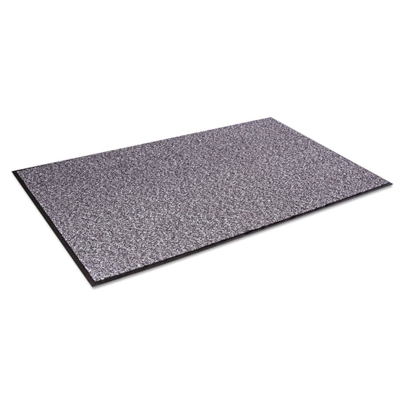 Crown Cordless Stat-Zap Carpet Top Mat, Polypropylene, 36 x 60, Pewter