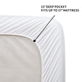 thumbnail image 6 of Serta Plush Twin XL Top Heated Plush Electric Mattress Pad, Auto Shut Off Ultra-Soft Waterproof Heating Mattress Protector with Dual Controller and 10 Heat Settings White, 6 of 7