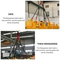 thumbnail image 2 of SOPOTUTU Heavy Duty Lifting Chain Sling with Hook, Industrial Grade Equipment, Assorted Colors for Outdoor Use, 2 of 8