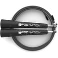 thumbnail image 5 of WOD Nation Black Blazing Fast Adjustable Speed Jump Rope (Includes Carrying Bag & Spare Cable) for Workout, Boxing, MMA, Martial Arts or Just Staying Fit, 5 of 8