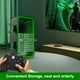 thumbnail image 3 of 15,8 Torre de almacenamiento para videojuegos compatible con PS5/Xbox/Switch, organizador universal de discos de videojuegos 18 en 1 con 4 soportes para mandos, 3 of 9