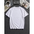 thumbnail image 4 of Give Thanks To The Lord Print T Shirt, Tees For Men, Casual Short Sleeve T-shirt For Summer, 4 of 15