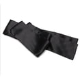 thumbnail image 2 of Shisuyan Satin Blindfold Comfortable Eye Mask Band Blinder for Home Travel Costume Props (Black), 2 of 8