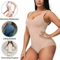 thumbnail image 3 of FITVALEN Women Shapewear Bodysuit Tummy Control Waist Trainer Vest Full Body Shaper, 3 of 7
