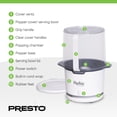 thumbnail image 3 of Presto 04812 PopLite Hot Air Popper Popcorn Maker for Home Kitchen, 15 Cups, 3 of 9