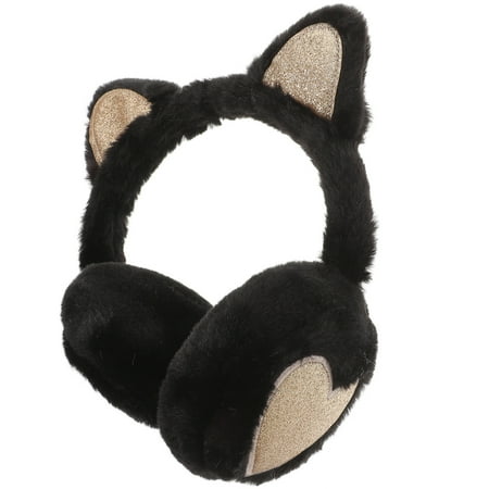 

TOYMYTOY Kids Cat Ear Earmuff Plush Ear Muff Winter Warm Earmuff Ear Warming Cover