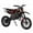 Red, variant on YiJin 49cc 2-Stroke Youth Dirt Bike - Gas Powered with Hydraulic Suspension, 10" Off-Road Tires & High-Performance Engine (Red)