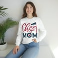 thumbnail image 4 of Cheer Mom Crewneck Sweatshirt Cheerleader Mom Sweatshirt, 4 of 5