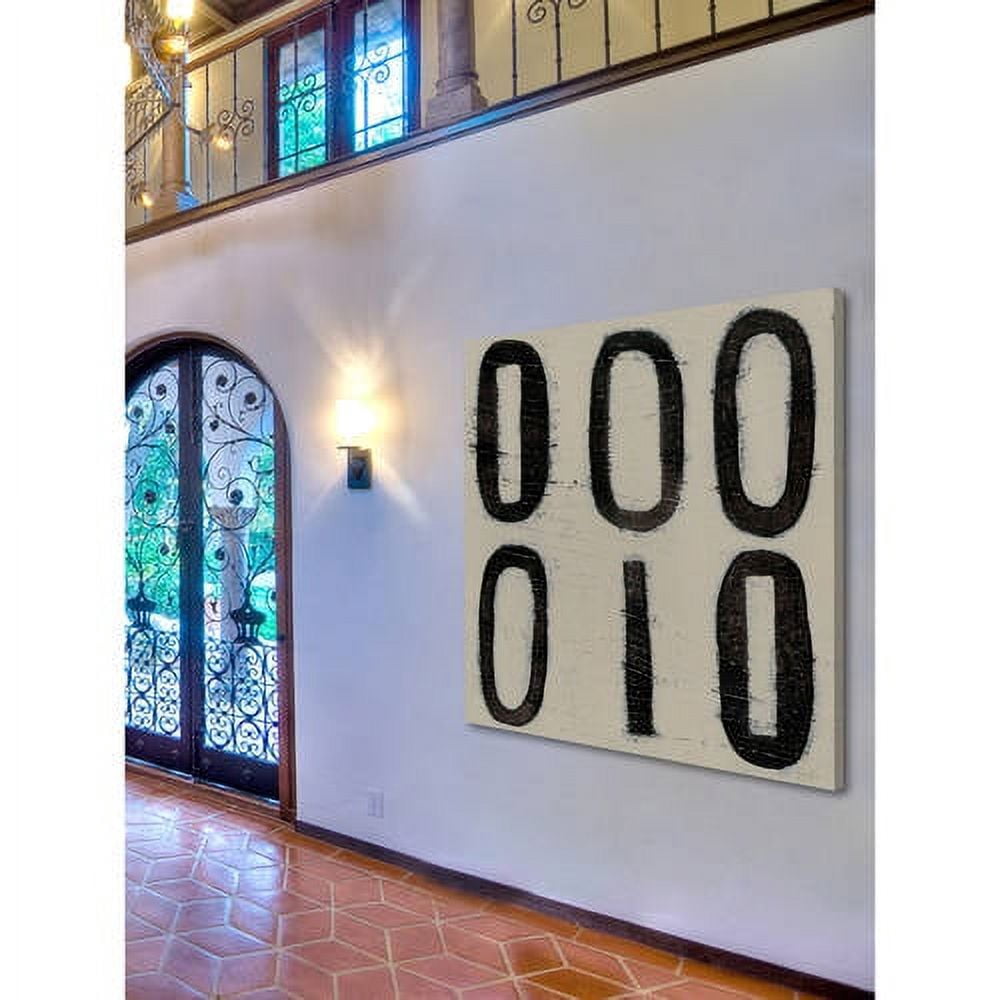 Marmont Hill "Hieroglyph V" Painting Print on Wrapped Canvas