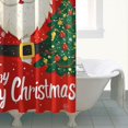 thumbnail image 4 of Merry Christmas Shower Curtain,Welcome Christmas Snowflake Bathroom Curtain Elegant Bathroom Curtains for Campus Bathroom Decor Christmas, 4 of 5