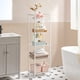 thumbnail image 4 of Estanteía de Almacenamiento de 5 Niveles, Estantería de Baño, Soporte de Planta Extensible con Estante Ajustable, para Baño, Salón, Balcón, Cocina, Negro Clásico, 4 of 8
