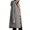 Grey, variant on Fleece Lined Hooded Long Coat, Button Front Loose Casual Trench Outerwear, Warm Winter Layering Jacket, 1 Piece Garment, S-XXL Plus Size Friendly