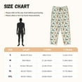 thumbnail image 2 of Salouo Summer Dinosaur Print Women's Pajama Pants Casual Loose Sweatpants PJs Flowy Pants Drawstring Palazzo for Women Wide Leg Pants Lounge Pajama -X-Large, 2 of 8
