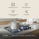thumbnail image 5 of Parrilla de 4 Quemadores Eurogar Acero Inoxidable Encendido Electrónico EU4AI a Gas, 5 of 8