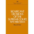 thumbnail image 1 of Décisions Significatives de la Cour Suprême 1979-80 (Études AEI), 1 of 4