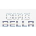 thumbnail image 2 of Ciao Bella Adult White Crew Neck Long Sleeve Tee-Medium, 2 of 3