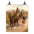 thumbnail image 2 of Print: Irish Jaunting Car, circa 1890, 2 of 4