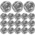 thumbnail image 2 of MRLESS 50 Metal Badge Pin Backs for Jewelry Making (Silver), 2 of 7