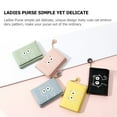 thumbnail image 3 of Greenadscape Cards Organizer Pink PU 1Pack RFID Blocking For Everyday Use, 3 of 7