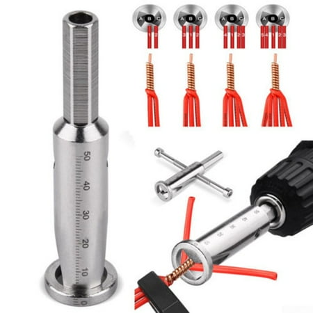 

9cm Cables Wires Connector Twisting Stripper Twister Fit For Power Drills Driver