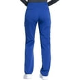 thumbnail image 5 of Dickies Xtreme Stretch Medical Scrubs Pant for Women Mid Rise Drawstring Cargo Plus Size 82011, 5 of 8