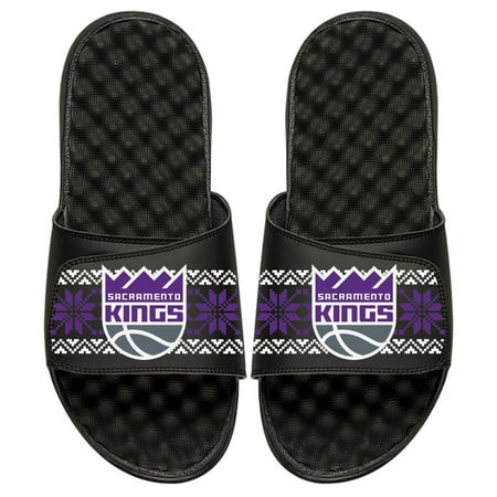 

Men s ISlide Black Sacramento Kings Ugly Sweater Slide Sandals