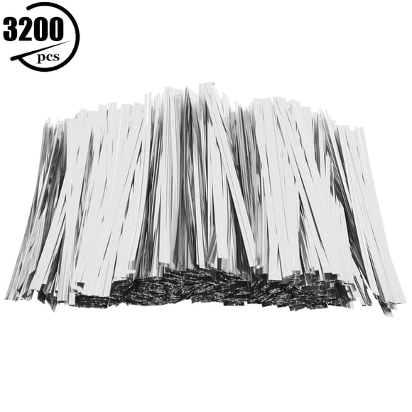 Bakery Twist Tie3200PCS PET Twist Ties Gift Twist Tie Cake Bag Tie Unmatched Quality