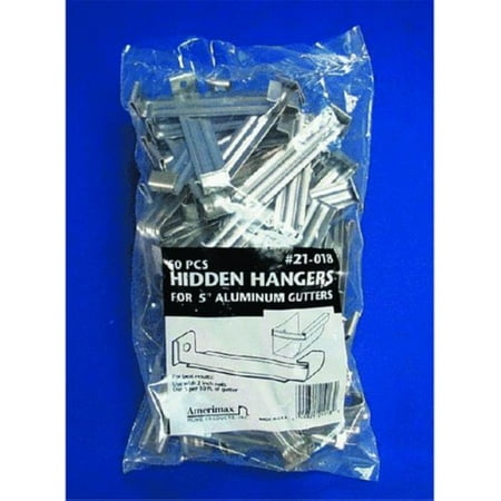 Aluminum Hidden Gutter Hanger,No 21018, Amerimax Home Products