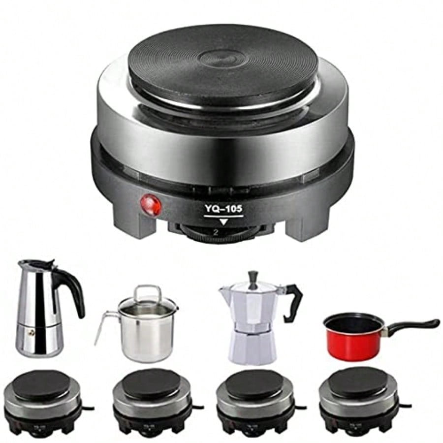 Mini Electric Stove Hot Plate Cooking Plate Multifunction Coffee Tea Heater Home Appliance Hot Plates for Kitchen 220V 500W