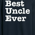 thumbnail image 3 of Instant Message - Best Uncle Ever - Men's Long Sleeve T-Shirt, 3 of 6