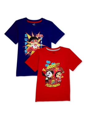 Boys Girls Cartoon Roblox T Shirt Clothing Red Day Long