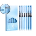 thumbnail image 1 of Dvruxg 6-Pack High Capacity 0.5mm Ballpoint Pens – Fast Drying, Water Resistant Sign Pen Set – Smooth Writing Gel Pens for Office, 1 of 5