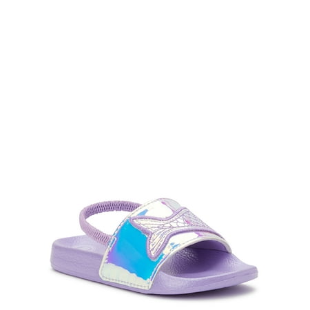 

Wonder Nation Baby Girls Mermaid Slide Sandals Sizes 2-6