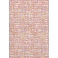 thumbnail image 2 of Addison Rugs Mayfield Premium Machine Washable Transitional Lines Pink Rectangle Rug, 5' x 7'6", 2 of 6