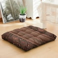 thumbnail image 6 of Dutch Velvet Square Meditation Pillow 22 Inch, Boho Style Floor Cushion for Yoga and Relaxation, 6 of 7