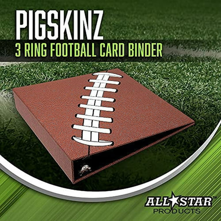 football card binder walmart Homotte Trading Cards Binder,9 Pockets Trading Card Binder Sleeves , 360 Side Trading Card Holder Carrying Card Case Fit for Baseball Cards, Trading