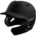 thumbnail image 4 of Evoshield XVT Matte Batting Helmet Face Shield Black Left Handed Hitter, 4 of 4
