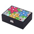 thumbnail image 1 of Caja Joyas Pintura Diamantes Juego Artesanía Mosaico PU Patrón Mandala Forma Especial Parcial para Collares Pendientes, 1 of 9