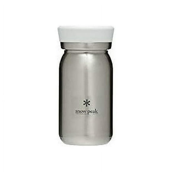 Snow Peak Bouteille de Lait - Compacte, Durable, Isolée - Acier Inoxydable - 350 ml