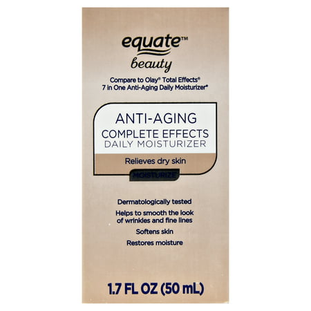 Equate Beauty Anti-Aging Complete Effects Daily Moisturizer, 1.7