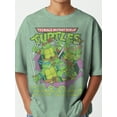 thumbnail image 2 of Teenage Mutant Ninja Turtles Boys Half Shell Heroes Mineral Wash Graphic T-Shirt, Sizes XS-XXL, 2 of 6