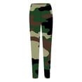 thumbnail image 4 of Workout Leggings for Women, Comdrip Women's Autumn and Winter Camouflage Leggings Artistic Printed Soft Stretchy Pants for Women Compression Leggings for Women Green XL, 4 of 4