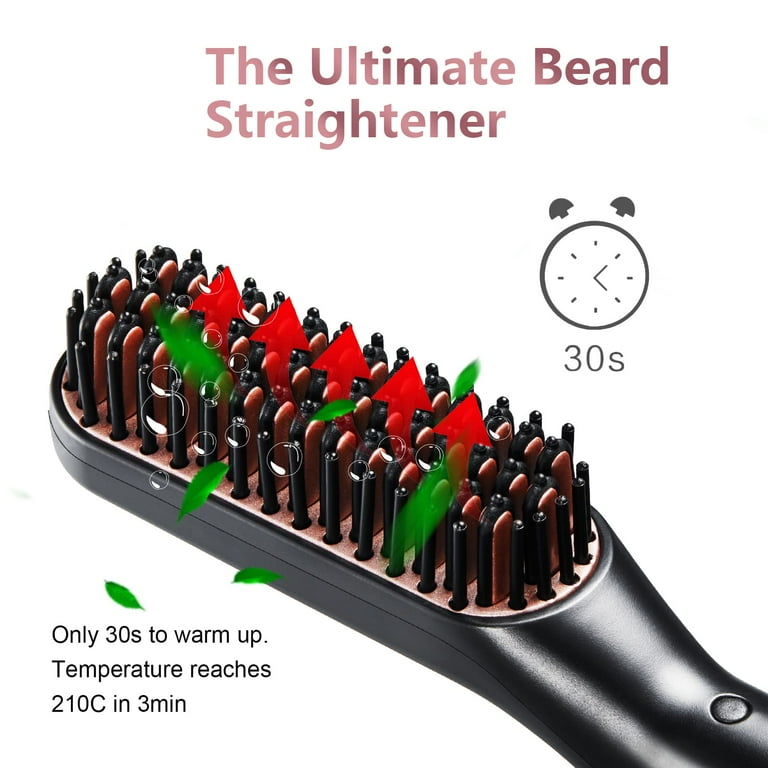 Walmart beard cheap straightener